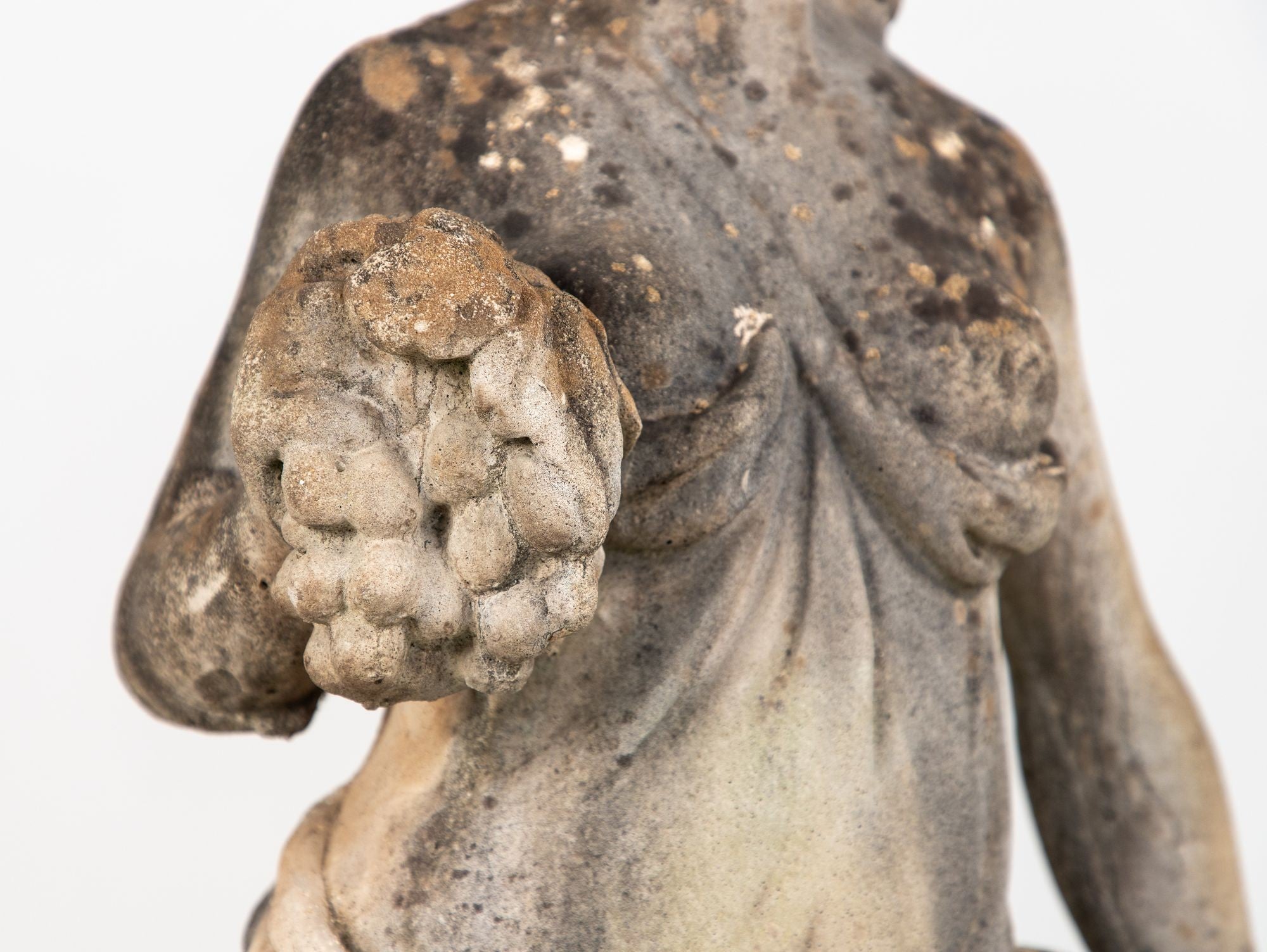 Large Autumn Goddess of the Four Seasons Garden Figure, Italy, Late 20th C.