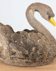 Reconstituted Stone Swan Planter, English Early 20th Century