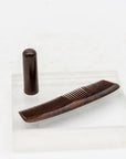 Vintage Men's Grooming Kit with Leather Case