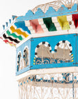 Polychrome Wire Birdcage, French 20th-Century