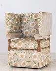 Upholstered Knowle Style Armchair, England Early 20th C.