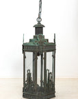 Bronze Art Deco Lantern, Circa 1920-30s