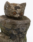 Composite Stone Kitten in Boot Garden Ornament, English 20th Century
