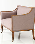 English Regency Tightback Loveseat or Settee, 1820s