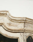 Early 19th century Swedish Vitrine White Painted Pine