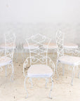 Rene Drouet French Bistro Chairs, Mid 20th Century, Pair