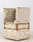 Upholstered Knowle Style Armchair, England Early 20th C.