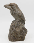 Reconstituted Stone Raven, English Mid 20th C.