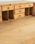 French Painted Secretary Desk with Fallfront, Mid 19th century