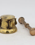 Antique Vintage Brass Mortar and Pestle