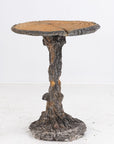 Faux Bois Cast Stone Table