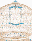 Polychrome Wire Birdcage, French 20th-Century