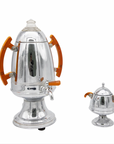 Art Deco Percolator and Sugar Bowl