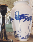 RT Flamingo Vase in Blue