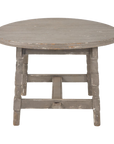 Early 20th Century Painted Gray Low Table