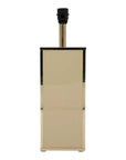 Ivory Colored Glass Table Lamp, 20th century