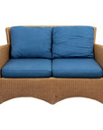 Lloyd Loom Wicker Style Loveseat