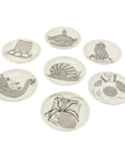 Set of Fornasetti Coasters - Snails