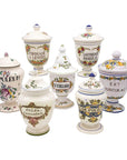 Set of Seven early 20th Century French Provence Apothecary Jars