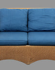 Lloyd Loom Wicker Style Loveseat