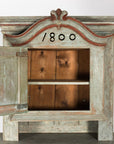 19th Century Swedish Cabinet with Historic Paint