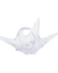 Modern Handkerchief Glass Bowl with Handle