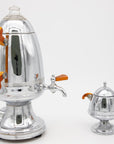 Art Deco Percolator and Sugar Bowl