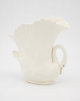 Oval Ceramic Bisque Swan Vase, USA Late 20th C.