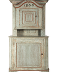 19th Century Swedish Cabinet with Historic Paint