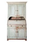 Late 18th Century Swedish Secretary Cabinet with Historic Paint