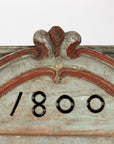 19th Century Swedish Cabinet with Historic Paint