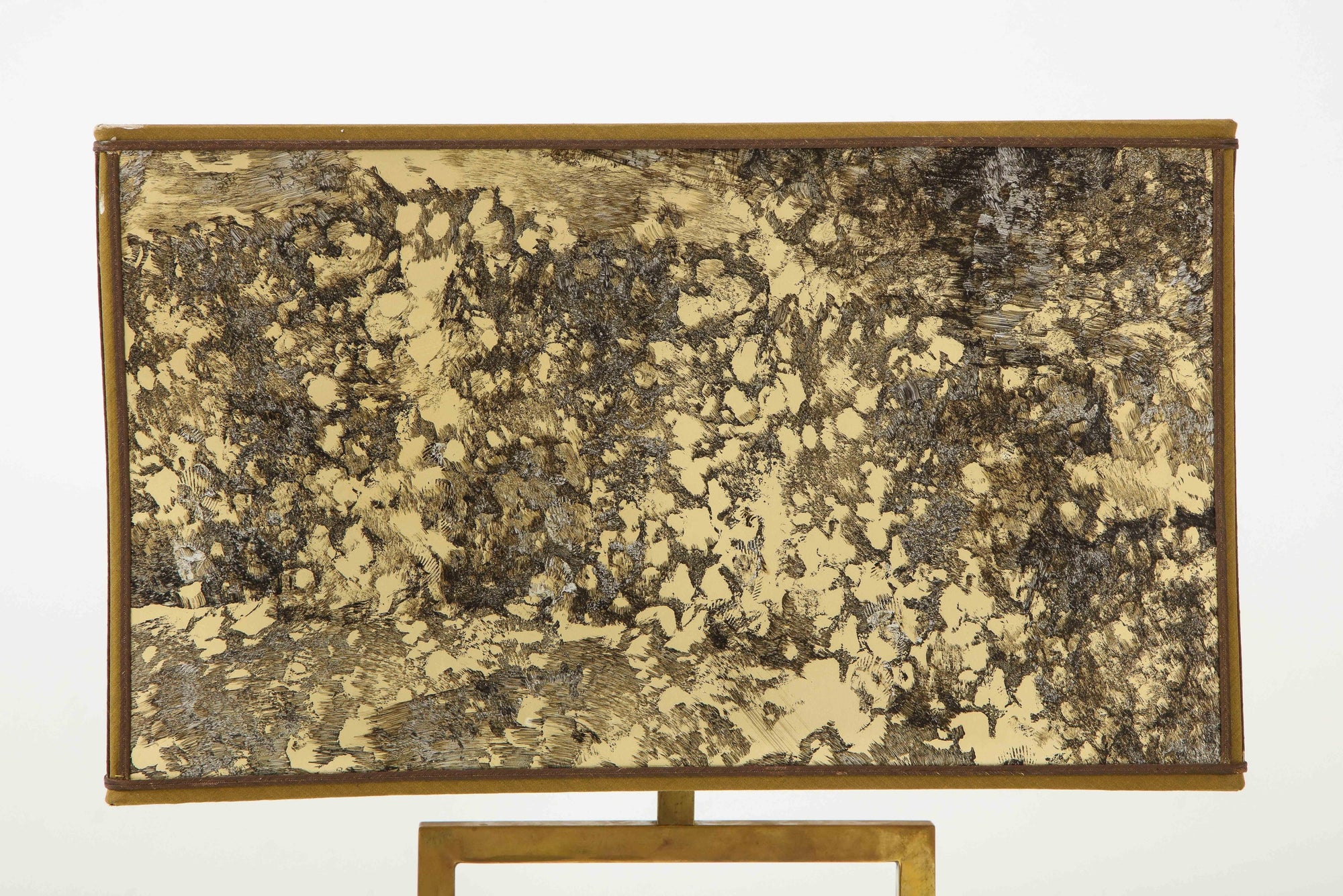 Modern Desert Rose Brass Lamp