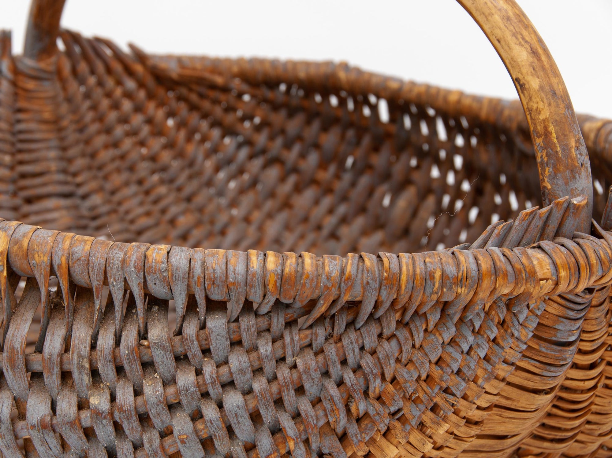 Oblong wooden Basket