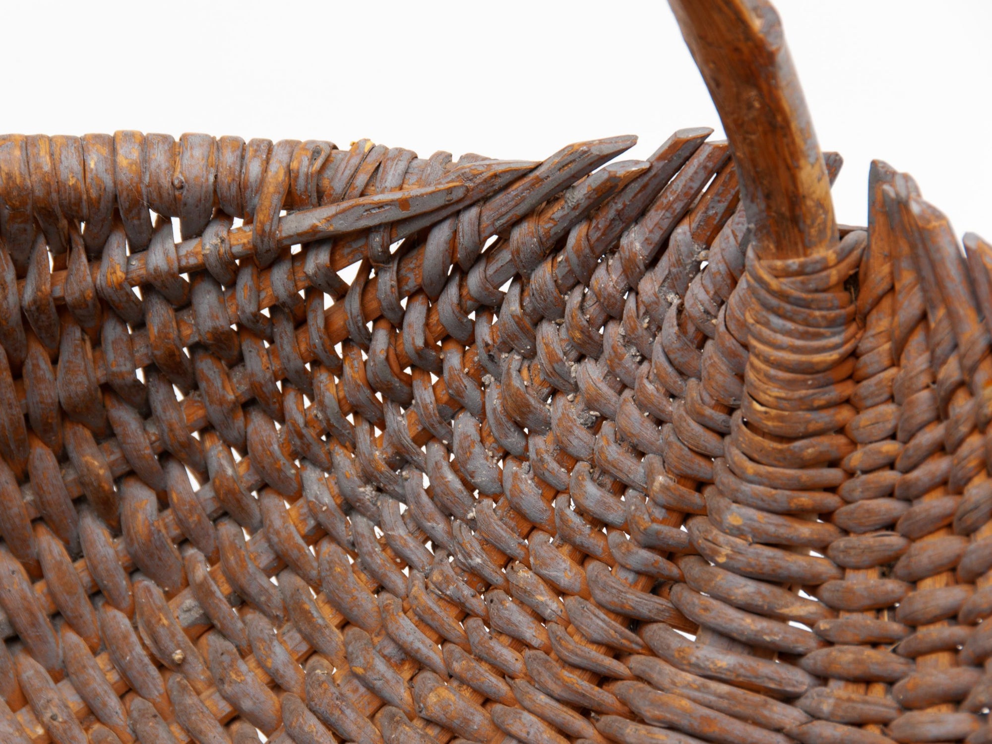 Oblong wooden Basket