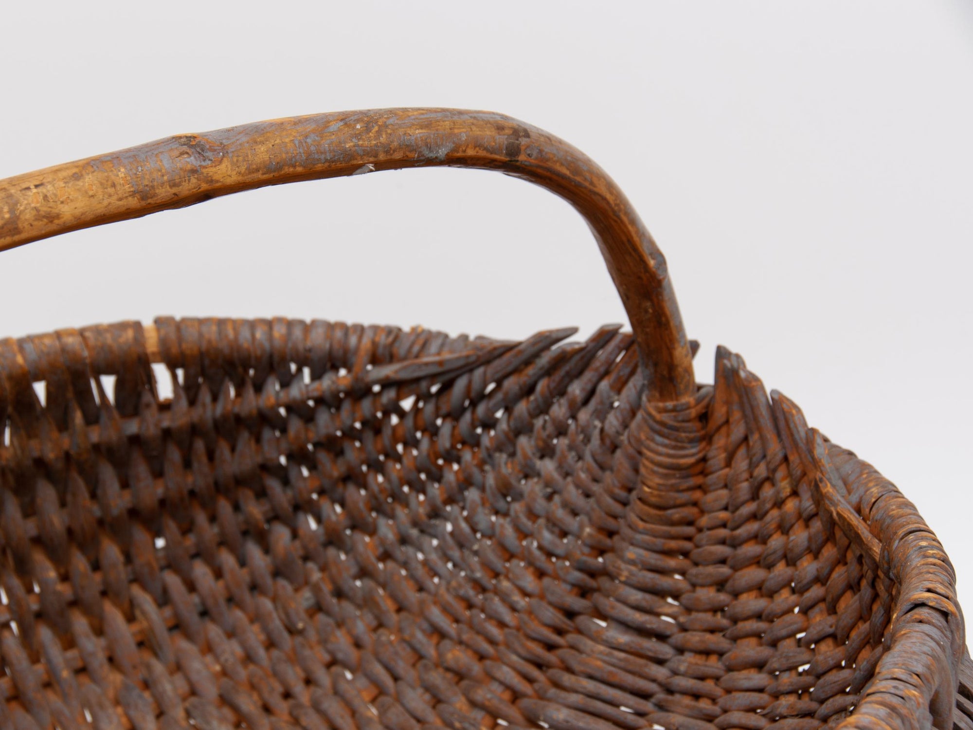 Oblong wooden Basket