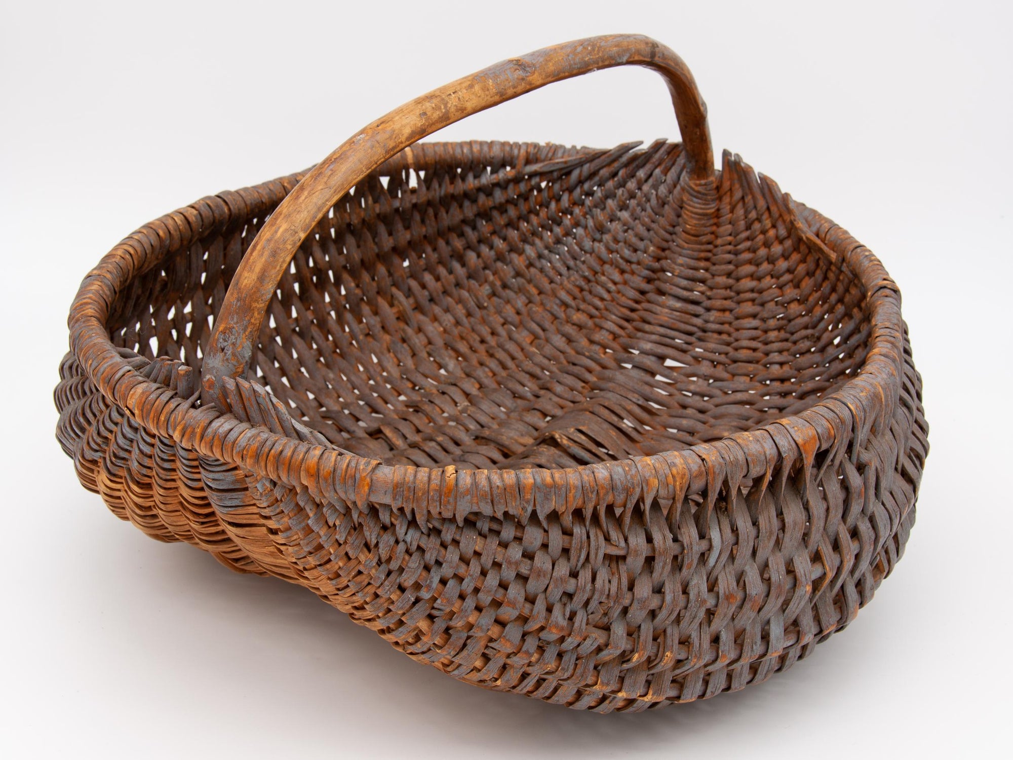 Oblong wooden Basket