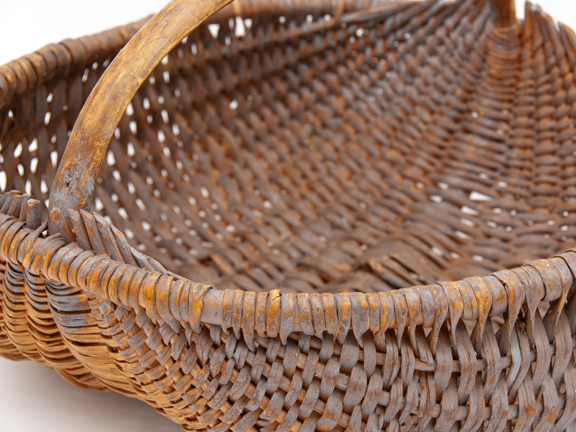 Oblong wooden Basket