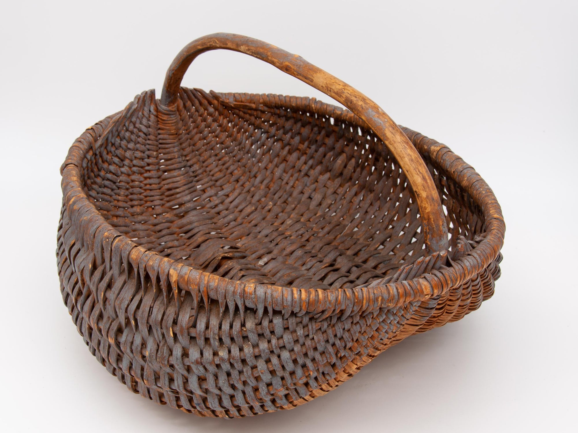 Oblong wooden Basket