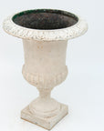 Pair of Cast Iron Petite Planters