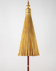 Gold Umbrella with Rainbow Accent