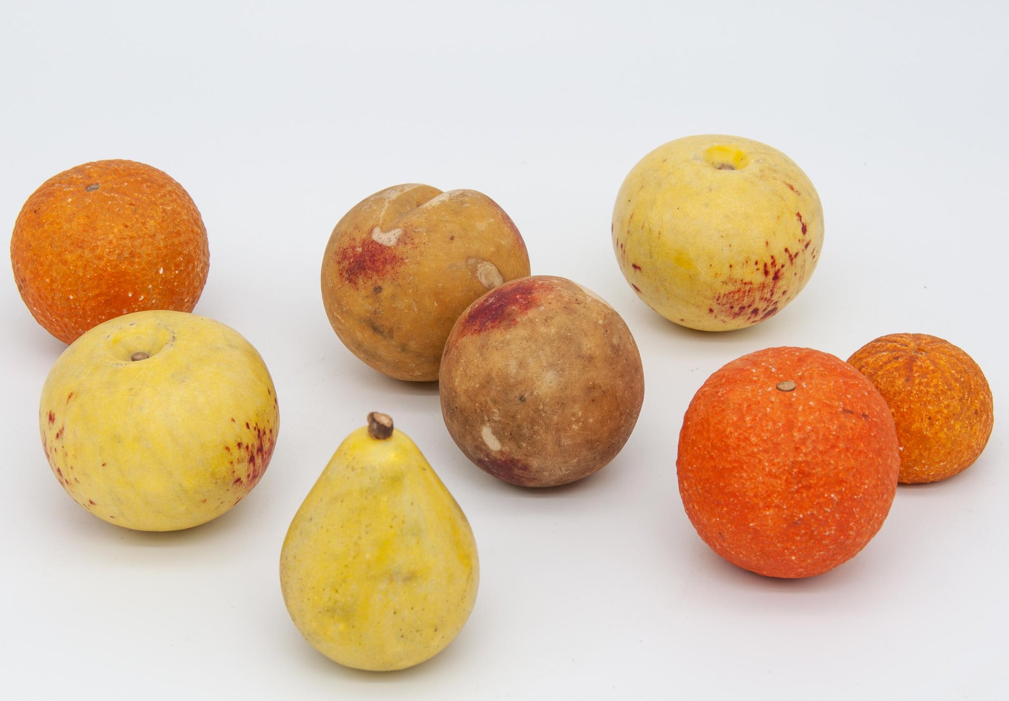 Unpolished Stone Fruit, Set of 7