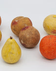 Unpolished Stone Fruit, Set of 7