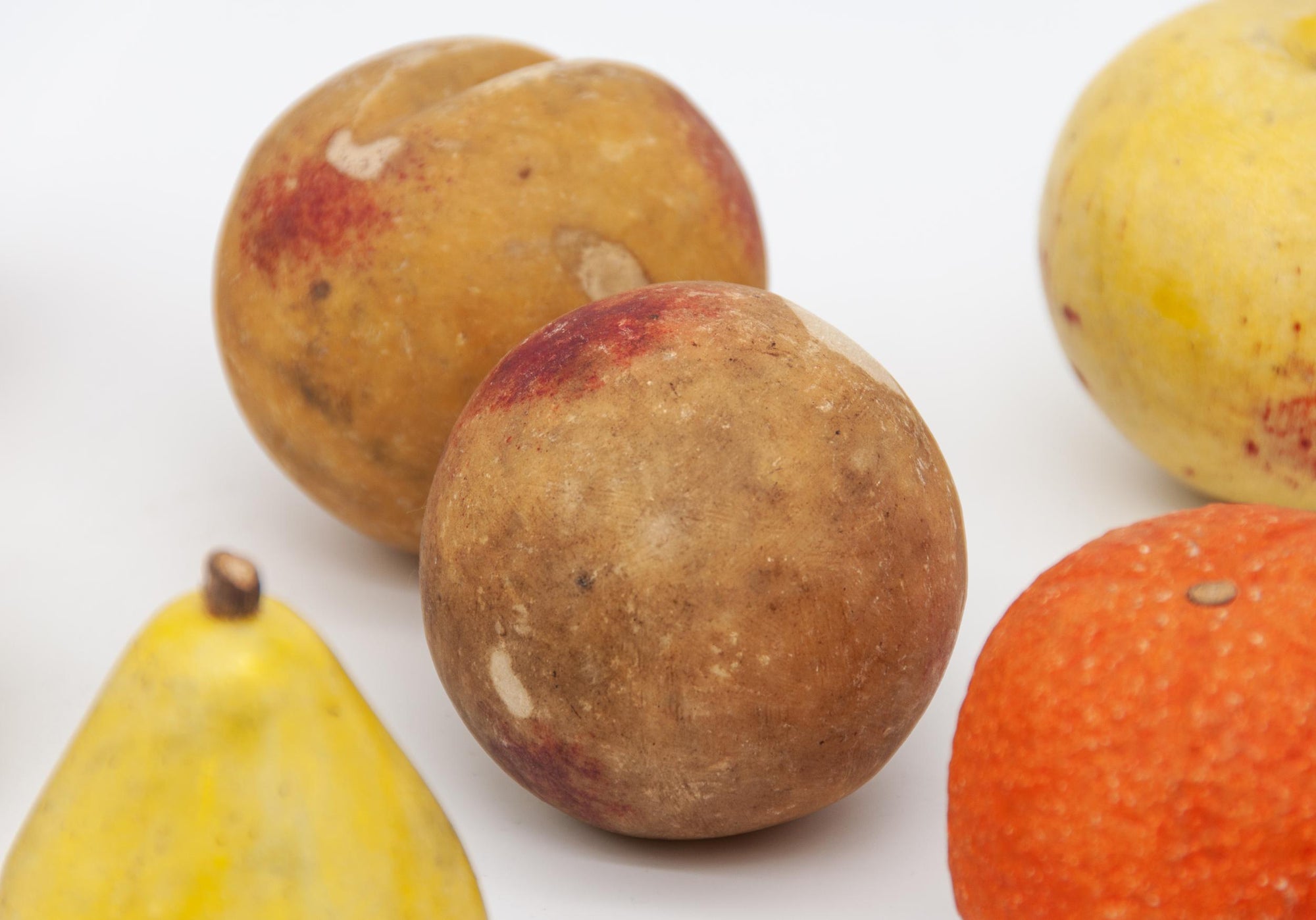 Unpolished Stone Fruit, Set of 7