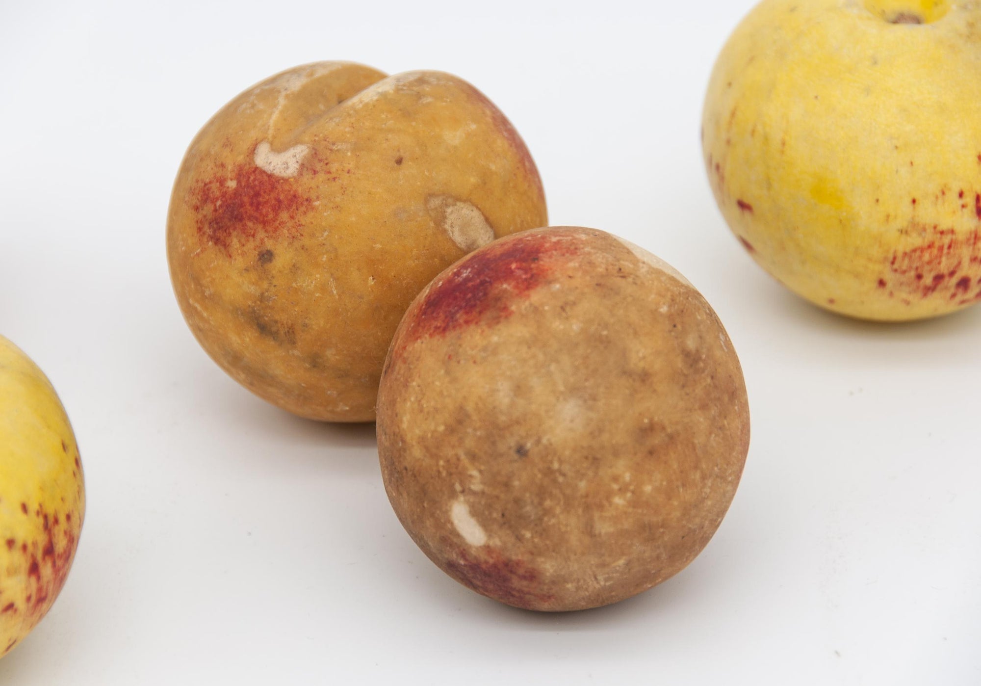 Unpolished Stone Fruit, Set of 7