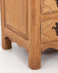 French Louis XVI Style Bleached Oak Commode