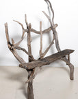 English Country Reclaimed Driftwood Garden Bench