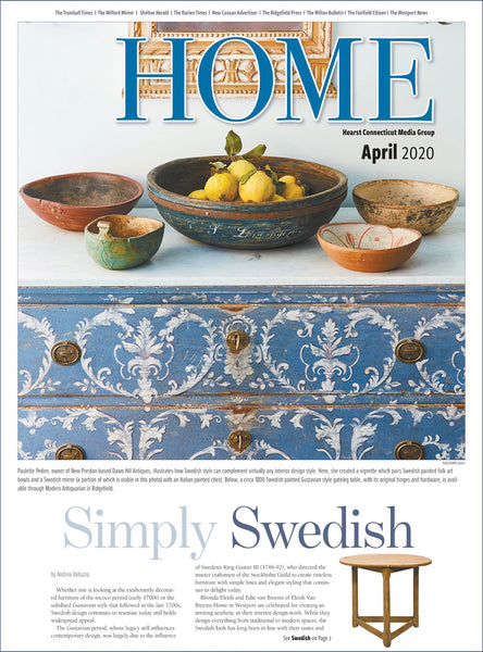 "Simply Swedish" Hearst CT, Home