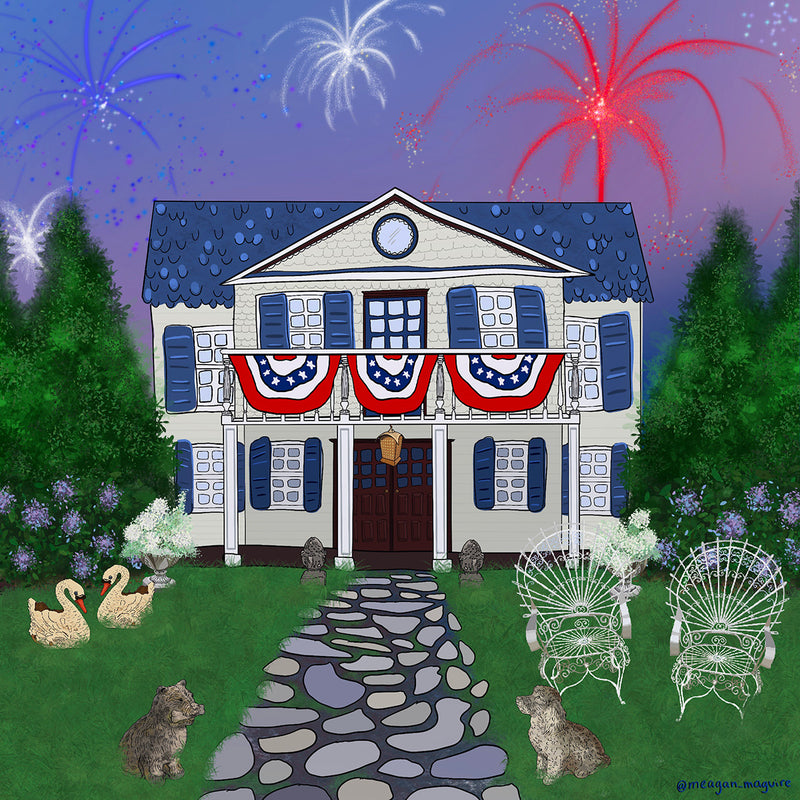 July Americana Vignette