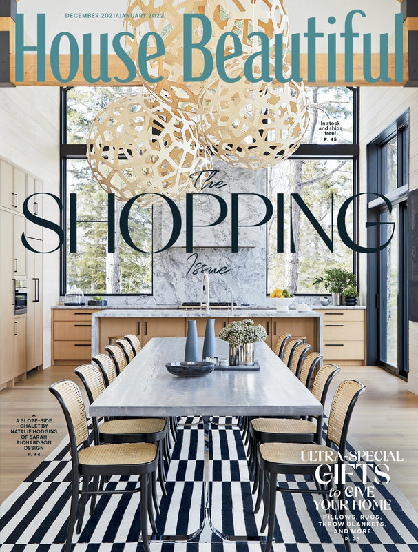 We have been featured in House Beautiful!