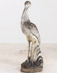 Reconstituted Heron or Crane Sculpture, French 1950s–60s